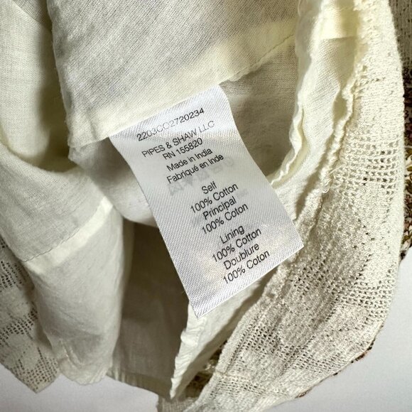 VERONICA BEARD Addilyn Floral Dress in Stone Multi Size 4 - Picture 9 of 16